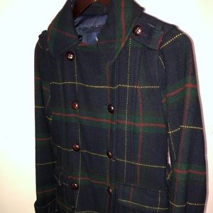 America Eagle plaid jacket